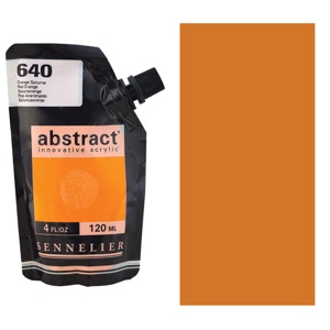 Sennelier Abstract Acrylic 120ml Red Orange