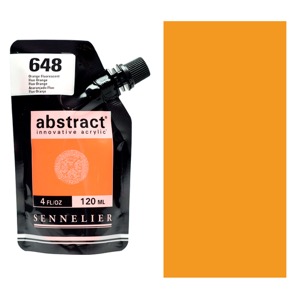 Sennelier Abstract Acrylic 120ml Fluorescent Orange