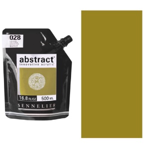 Abstract 500ml Iridescent Gold