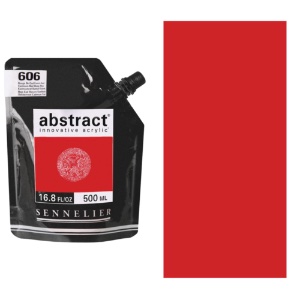 Sennelier Abstract Acrylic 500ml Cadmium Red Deep Hue