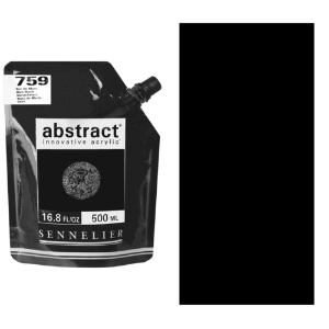 Sennelier Abstract Acrylic 500ml - Mars Black