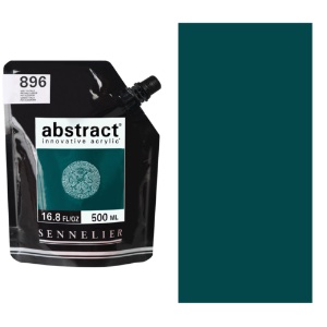 Abstract 500ml Phthalo Green