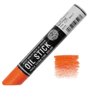 Sennelier Extra Fine Artists' Oil Stick 38ml Red Orange 640