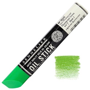 Sennelier Extra Fine Artists' Quality Oil Stick 38ml Fluorescent Green 895