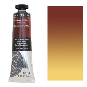 Sennelier Artists' Oil Color 40ml - Burnt Sienna