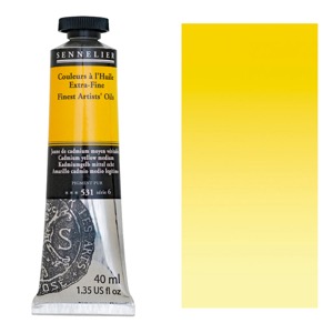Sennelier Finest Artists' Oils 40ml Cadmium Yellow Medium