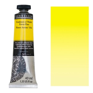 Sennelier Finest Artists' Oils 40ml Cadmium Yellow Lemon Hue