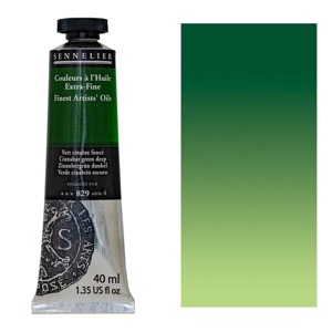 Sennelier Finest Artists' Oils 40ml Cinnabar Green Deep