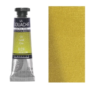 Sennelier Extra Fine La Gouache 10ml Yellow Gold