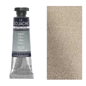 Sennelier Extra Fine La Gouache 10ml Silver