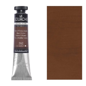 Sennelier Extra Fine La Gouache 21ml Burnt Umber
