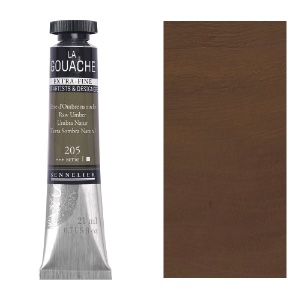 Sennelier Extra Fine La Gouache 21ml Raw Umber