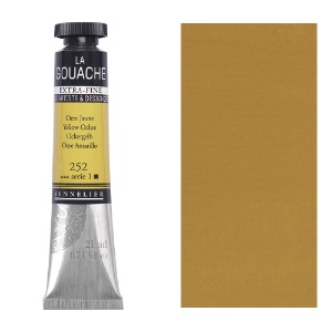 Sennelier Extra Fine La Gouache 21ml Yellow Ochre
