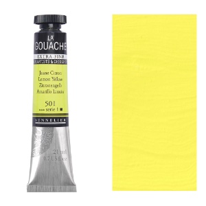 Sennelier Extra Fine La Gouache 21ml Lemon Yellow