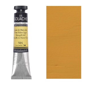 Sennelier Extra Fine La Gouache 21ml Mars Yellow Light