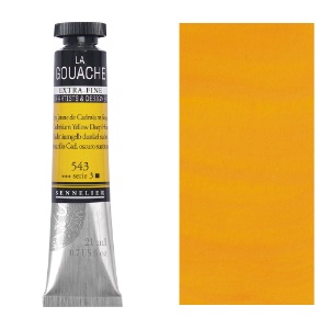 Sennelier Extra Fine La Gouache 21ml Cadmium Yellow Deep Hue
