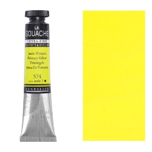 Sennelier Extra Fine La Gouache 21ml Primary Yellow