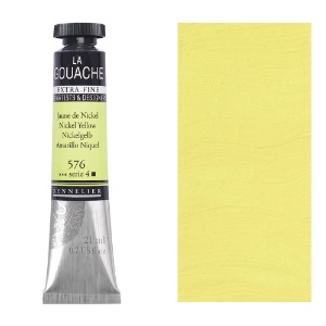 Sennelier Extra Fine La Gouache 21ml Nickel Yellow