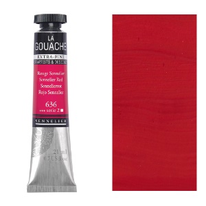 Sennelier Extra Fine La Gouache 21ml Sennelier Red