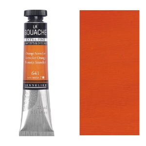 Sennelier Extra Fine La Gouache 21ml Sennelier Orange