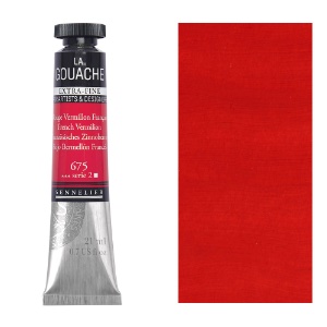Sennelier Extra Fine La Gouache 21ml French Vermilion