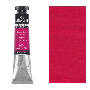 Sennelier Extra Fine La Gouache 21ml Rose Madder