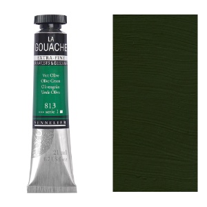 Sennelier Extra Fine La Gouache 21ml Olive Green