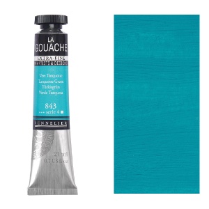 Sennelier Extra Fine La Gouache 21ml Turquoise Green