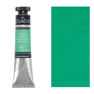 Sennelier Extra Fine La Gouache 21ml Emerald Green