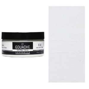 Sennelier Extra Fine La Gouache 100ml Titanium White