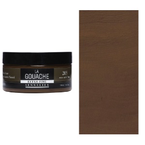 Sennelier Extra Fine La Gouache 100ml  Raw Umber
