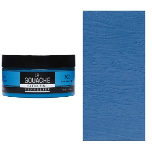 Sennelier Extra Fine La Gouache 100ml Cerulean Blue