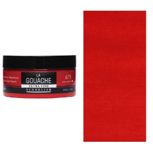 Sennelier Extra Fine La Gouache 100ml French Vermilion