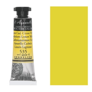 Sennelier L'Aquarelle Watercolor 10ml Cadmium Lemon Yellow 535