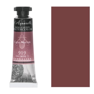 Sennelier L'Aquarelle Watercolor 10ml Caput Mortum 919