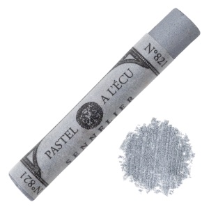 Sennelier Extra Soft Pastel Iridescent Silver 821