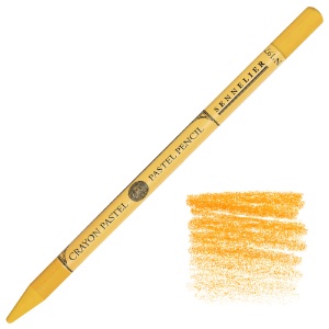Sennelier Woodless Pastel Pencil Cadmium Yellow Orange Hue 197