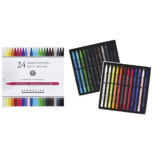 Sennelier Woodless Pastel Pencil 24 Set Introductory