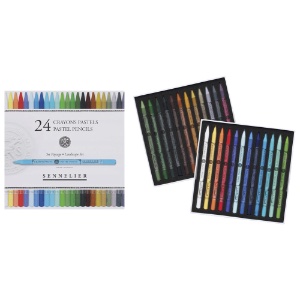 Sennelier Woodless Pastel Pencil 24 Set Landscape