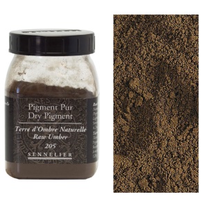 Sennelier Dry Pigment 120g Raw Umber 205