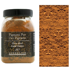 Sennelier Dry Pigment 90g Light Gold Ochre 257