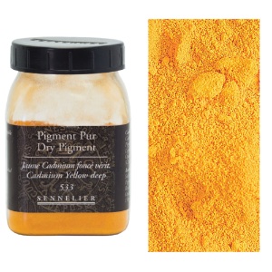 Sennelier Dry Pigment 150g Cadmium Yellow Deep 533