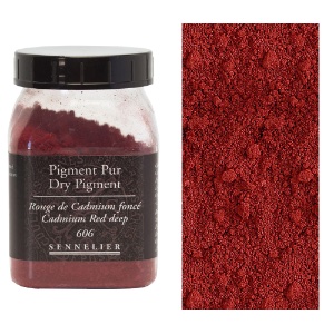 Sennelier Dry Pigment 120g Cadmium Red Deep 606