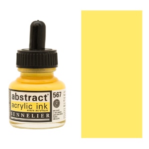 Sennelier Abstract Acrylic Ink 30ml Naples Yellow