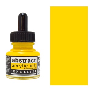 Sennelier Abstract Acrylic Ink 30ml Primary Yellow