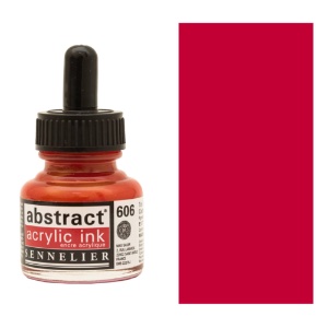 Sennelier Abstract Acrylic Ink 30ml Cadmium Red Deep