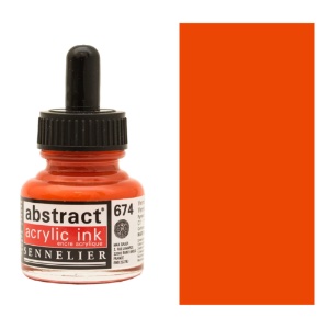 Sennelier Abstract Acrylic Ink 30ml Vermilion