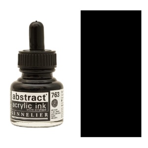 Sennelier Abstract Acrylic Ink 30ml Carbon Black