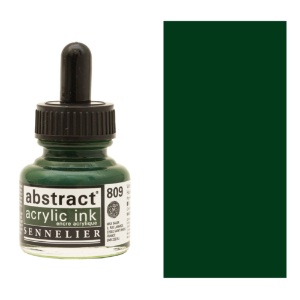 Sennelier Abstract Acrylic Ink 30ml Hooker's Green