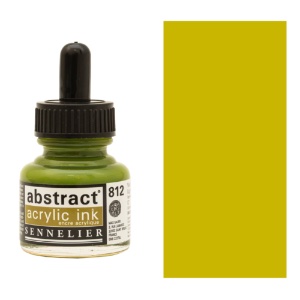 Sennelier Abstract Acrylic Ink 30ml Light Olive Green